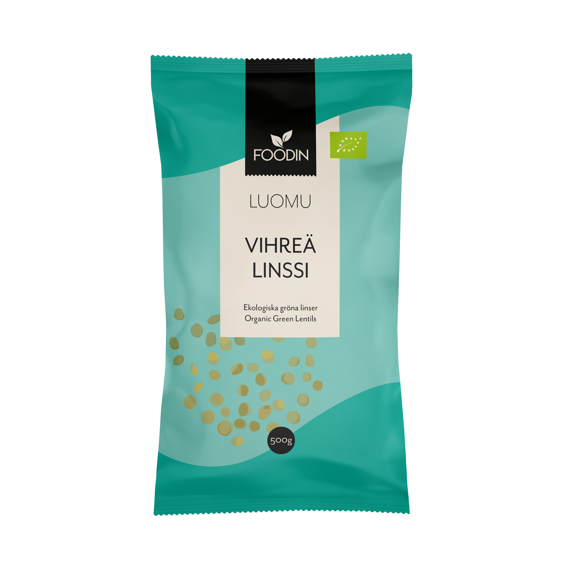 vihreä linssi