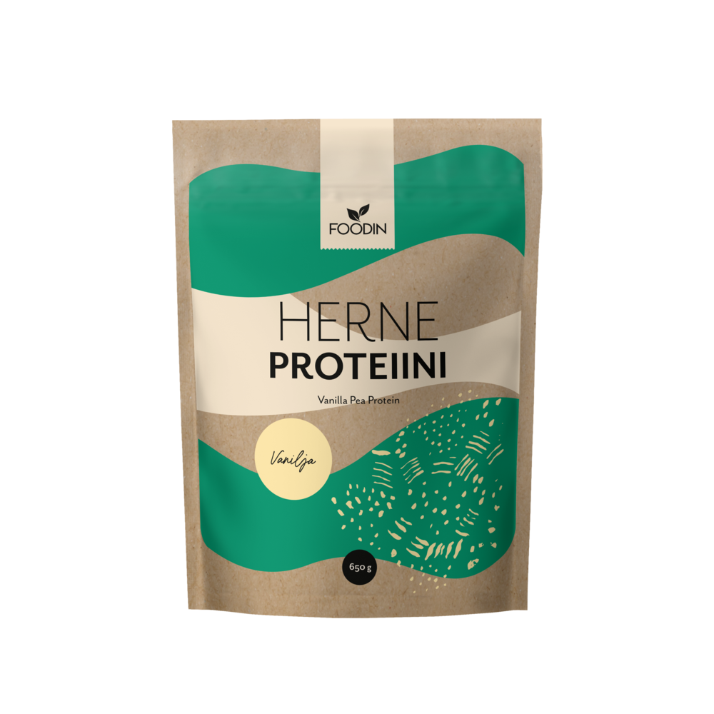 Herneproteiinijauhe, Vanilja 650g