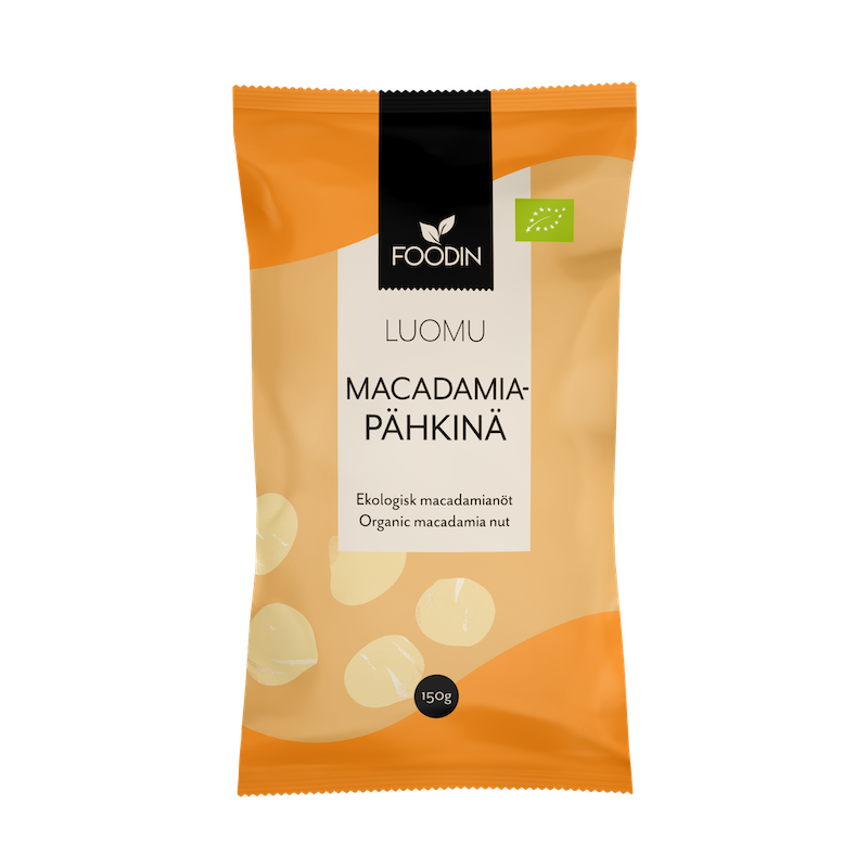 Macadamiapähkinä, Luomu 150g