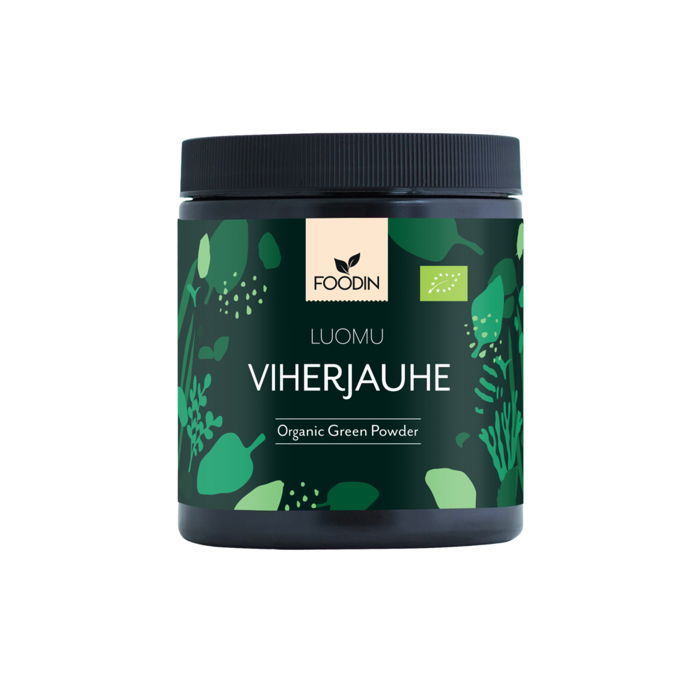 Viherjauhe, Luomu 200g