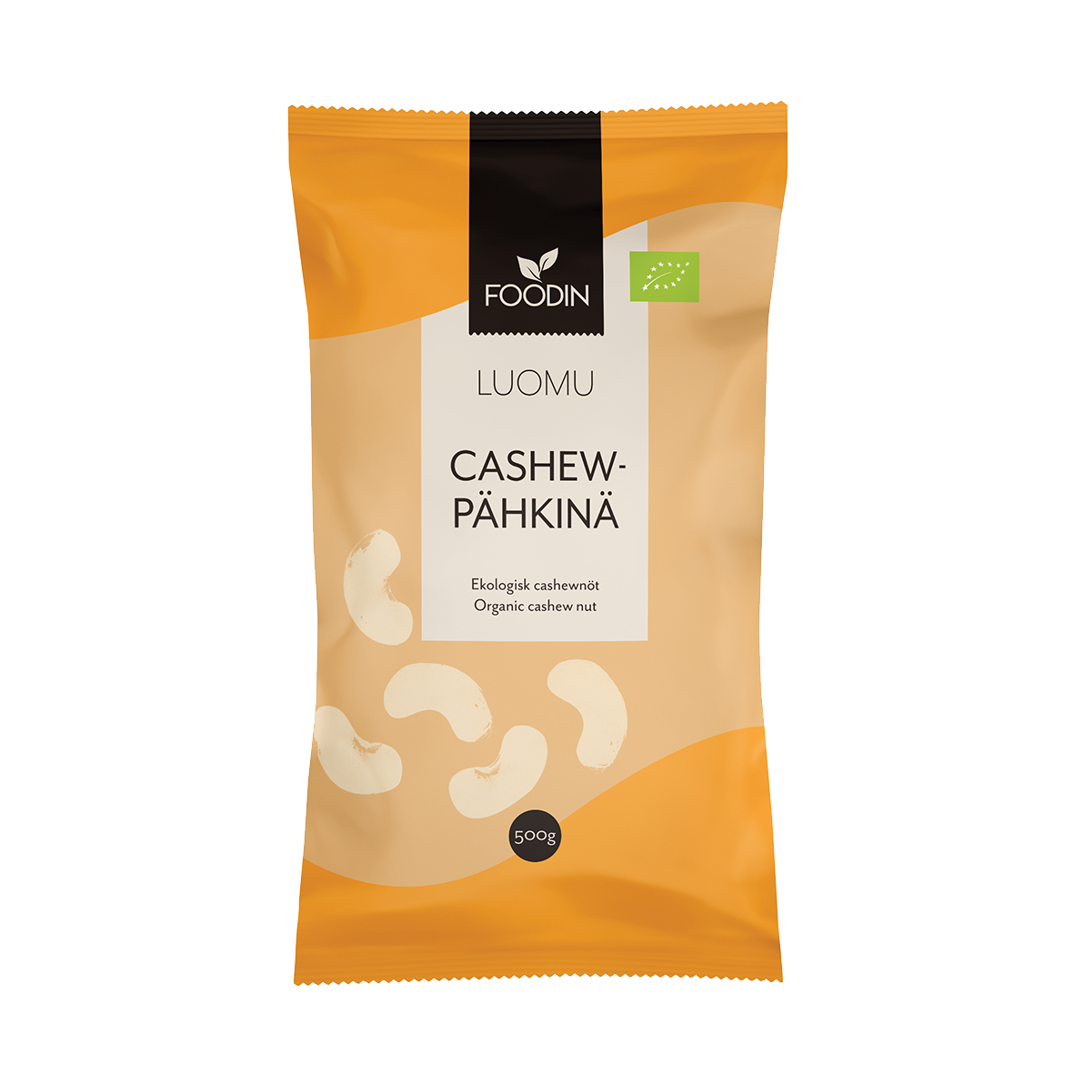 cashewpähkinä luomu 500g
