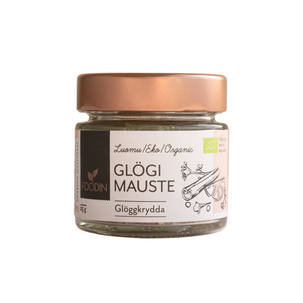 Glögi-mauste, Luomu 25g